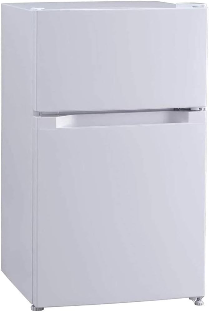 新生活に最適 87L冷蔵庫 ホワイト 直冷式 1ドア