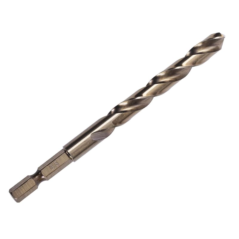 コバルトハイス鋼 M35 六角軸ドリルチタンコーティング 8.5mm