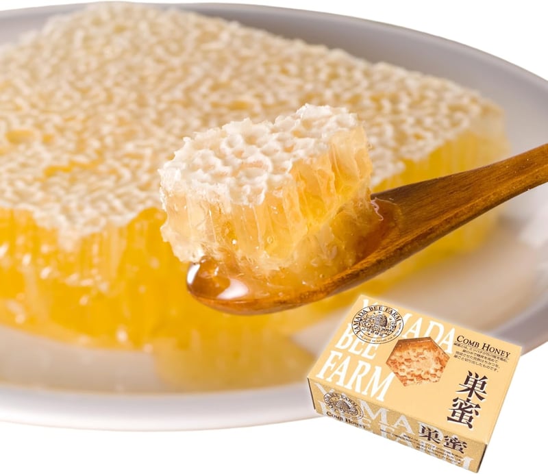 ハンガリー産巣蜜 200g - 天然の濃厚コムハニー ギフトに最適