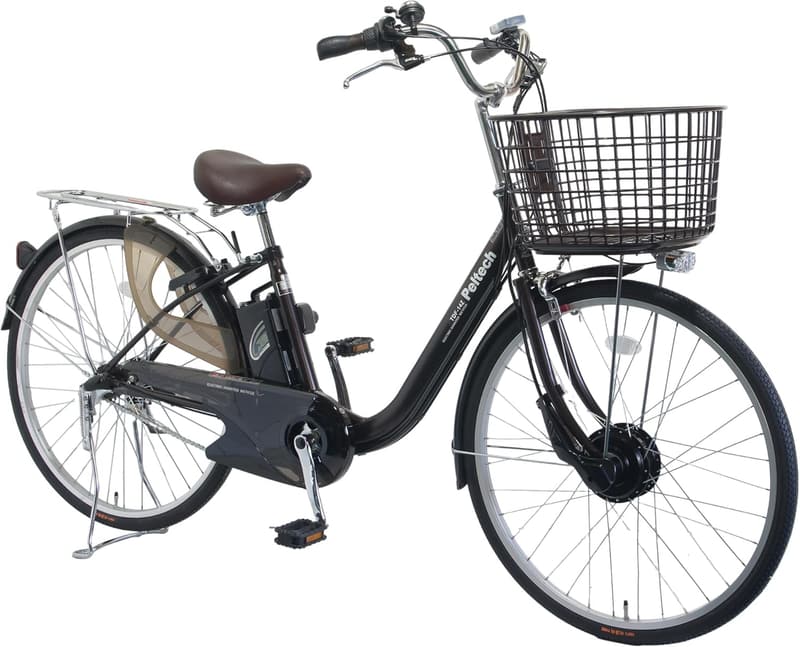 PELTTECH 26インチ内装3段電動アシスト自転車 TDF-14Z