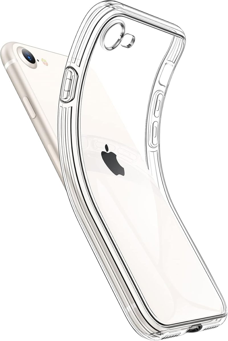iPhone SE (第3世代・SE2・8・7) 軽量ソフトクリアTPUケース 4.7インチ用