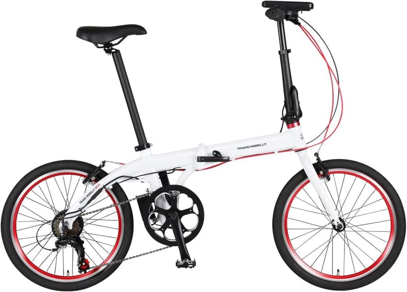 TRANS MOBILLY NEXT206 電動アシスト折りたたみ自転車 20インチ 6段変速 軽量アルミフレーム