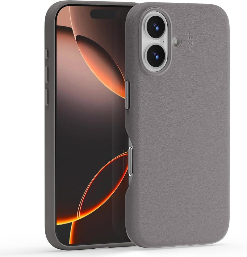 iPhone 16 MagSafe対応レザーケース MOVAS™ 高耐久 軽量 ワイヤレス充電対応 1.5m落下防止