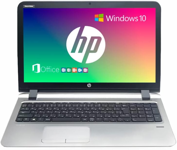 HP ProBook 450 G3 ノートパソコン | 第六世代CPU, 8GBメモリ, 128GB SSD, MS Office H&B 2019 付属