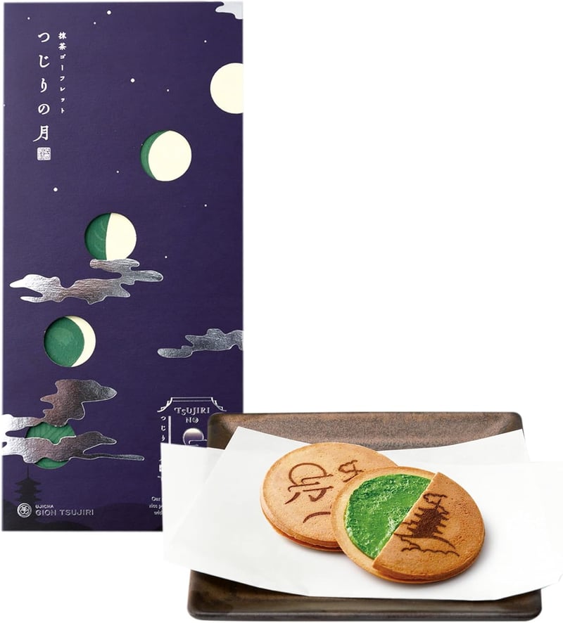 京都 抹茶菓子 祇園辻利 つじりの月 9枚入 お土産 ギフト