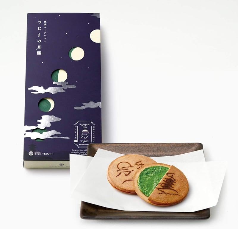 京都 抹茶菓子 祇園辻利 つじりの月 9枚入 お土産 ギフト