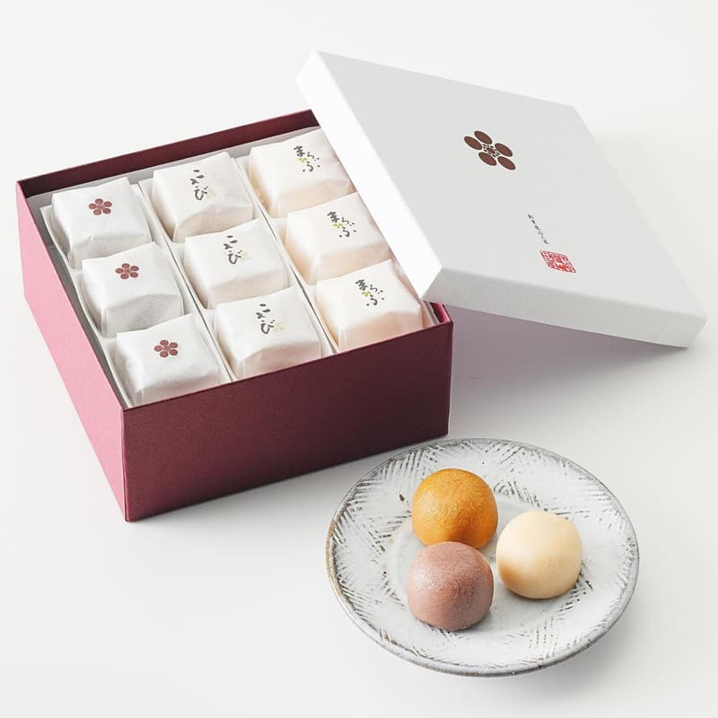 お中元 山田屋まんじゅう 3種詰合せ18個入り 和菓子 ギフト