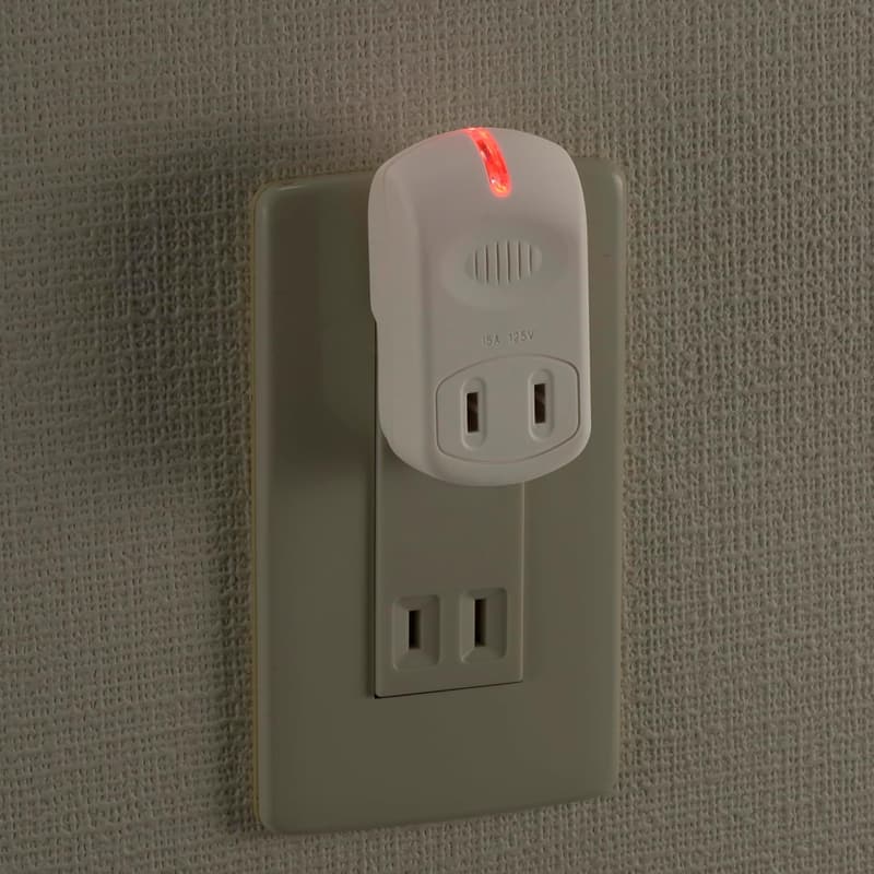 強力雷ガード電源タップ（1個口・白） HS-TM1MK3PBT-W