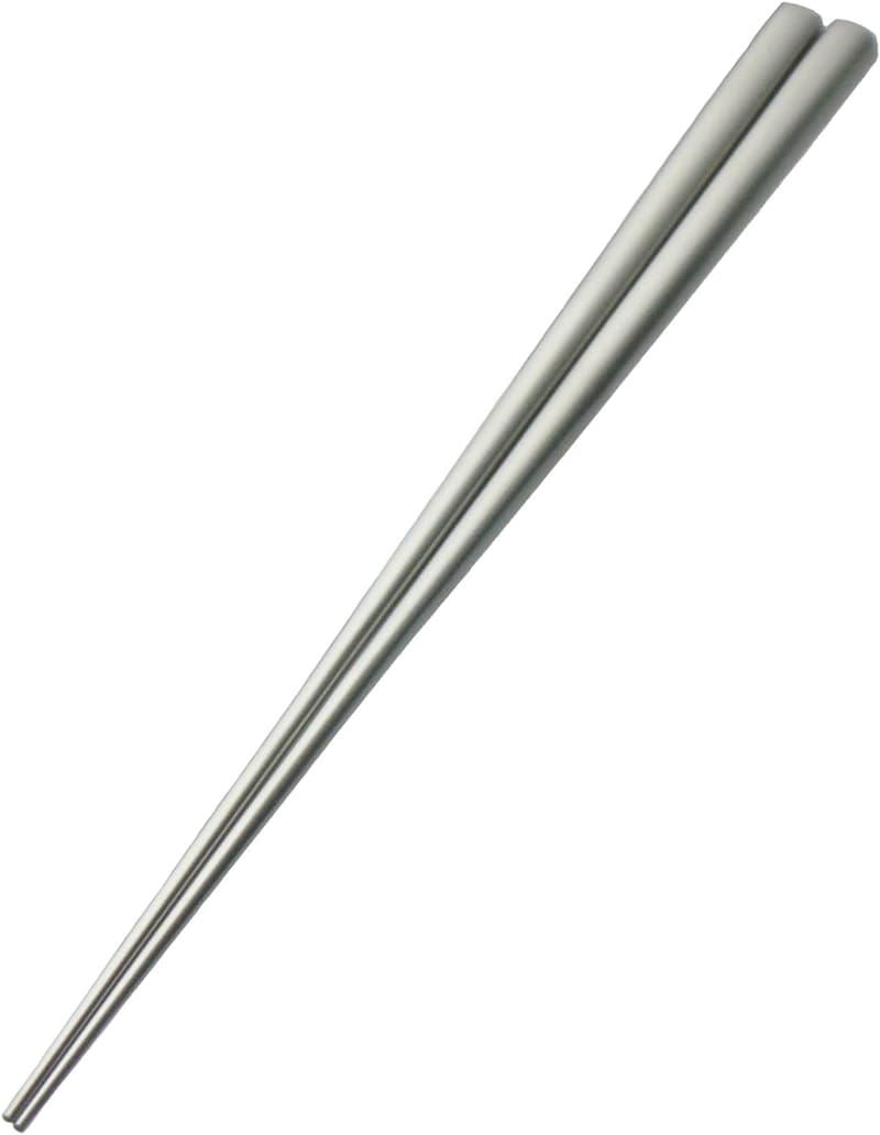 18-8ステンレス製 楽しめる艶消し箸 22cm 食洗機対応 日本製