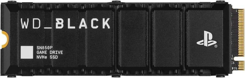 PS5公式ライセンス内蔵SSD 1TB WD_Black SN850P PCIe Gen4 M.2-2280
