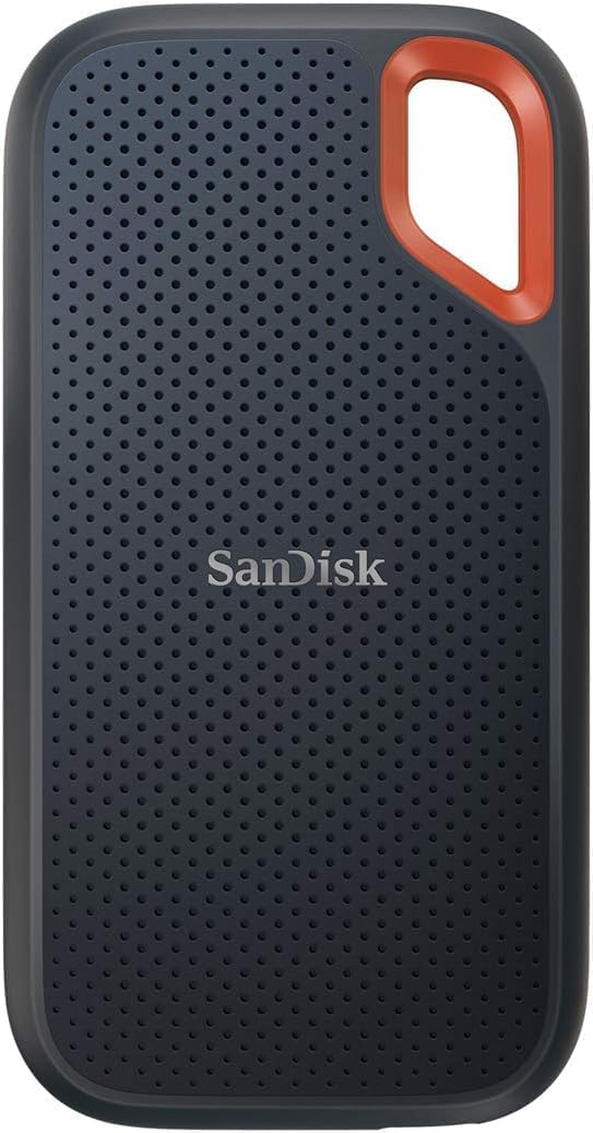 SanDisk エクストリーム ポータブルSSD 500GB USB3.2 Gen2 防滴防塵 5年保証