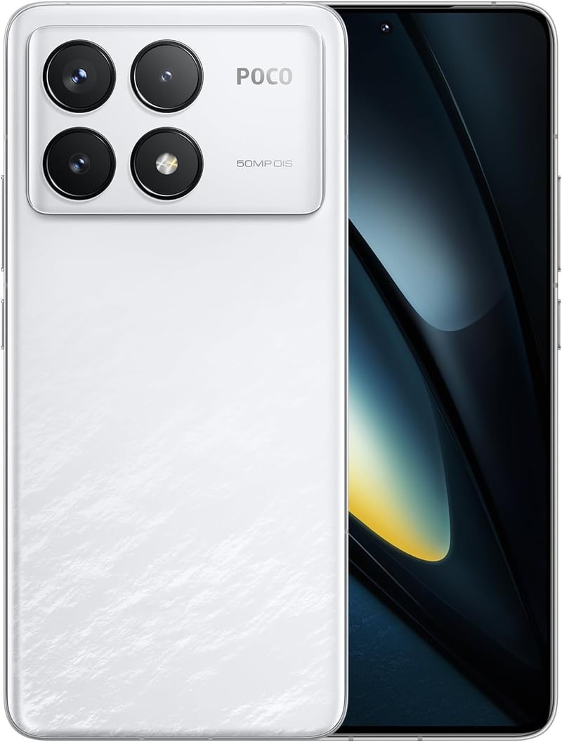 Xiaomi POCO F6 Pro 12GB+256GB 日本語版 スマートフォン Snapdragon 8 Gen 2 120Hz 有機EL ホワイト