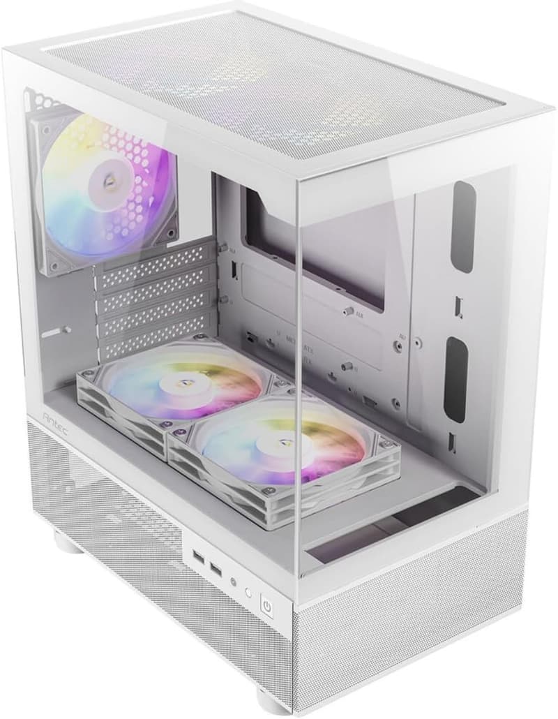 CX200M RGB Elite White（Micro-ATX対応）標準搭載RGBファン5個