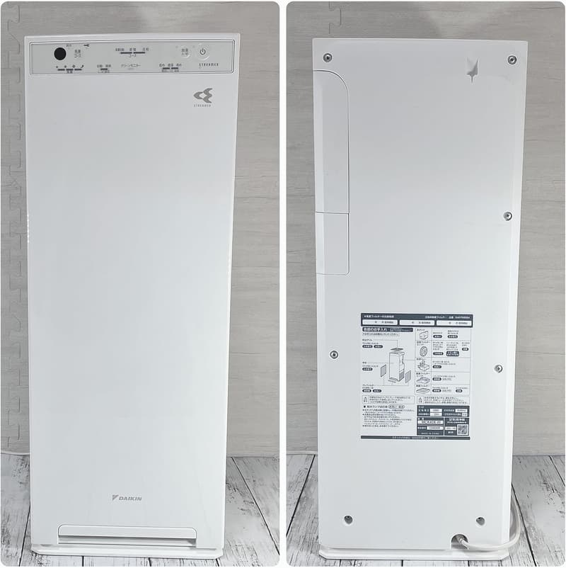 ダイキン 空気清浄機 加湿機能付き ホワイト 19畳対応 MCK40X-W