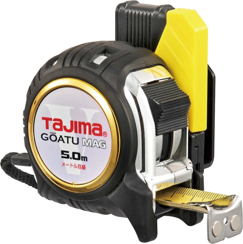タジマ 剛厚セフGロックマグ爪付きコンベックス 5m×25mm