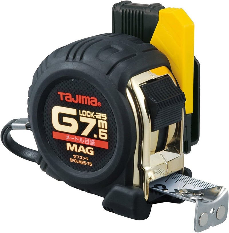 タジマ セフコンベGロックマグ爪25 7.5m×25mm コンベックス