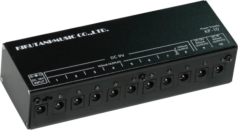 KP-10 エフェクター用パワーサプライ (PSE認証)