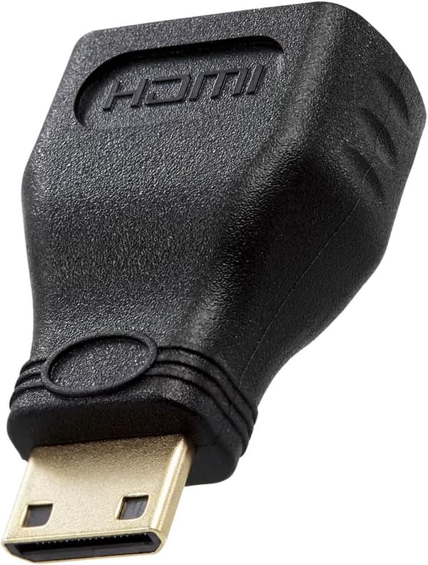 4K対応 HDMIミニ変換アダプタ【プレミアムHDMI認証】18Gbps