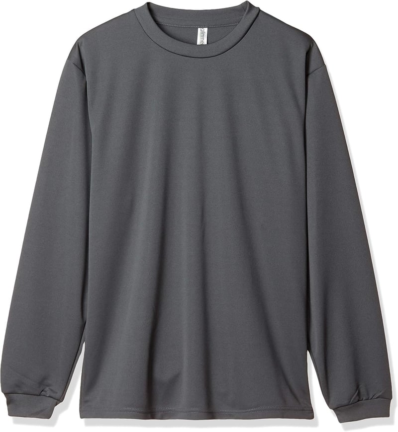 ドライロングスリーブTシャツ(クルーネック・4.4オンス)