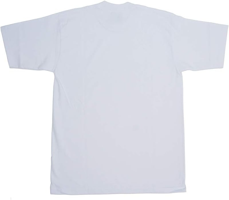 ストリート向け重厚感のある半袖Tシャツ(Lサイズ、ホワイト)