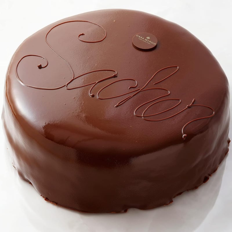 誕生日プレート無し 最高級ザッハトルテ (生クリーム付き, 12cm)