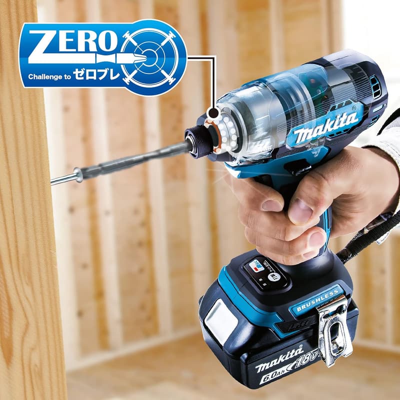 マキタ 黒の充電式インパクトドライバ TD157DZB
