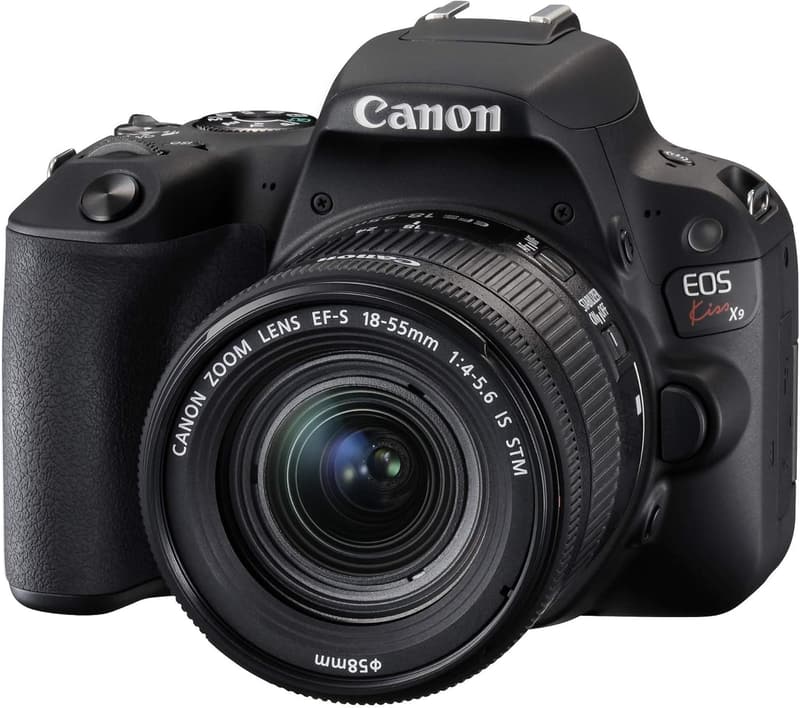 EOS Kiss X9 ブラック レンズキット EF-S18-55 F4 STM デジタル一眼レフカメラ