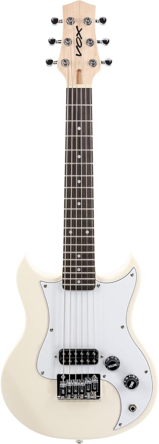手の小さな女性やお子様に最適なミニギター SDC-1 mini WH ホワイト キャリーバッグ付属