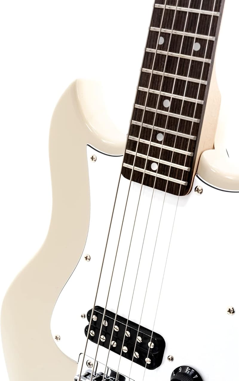 手の小さな女性やお子様に最適なミニギター SDC-1 mini WH ホワイト キャリーバッグ付属