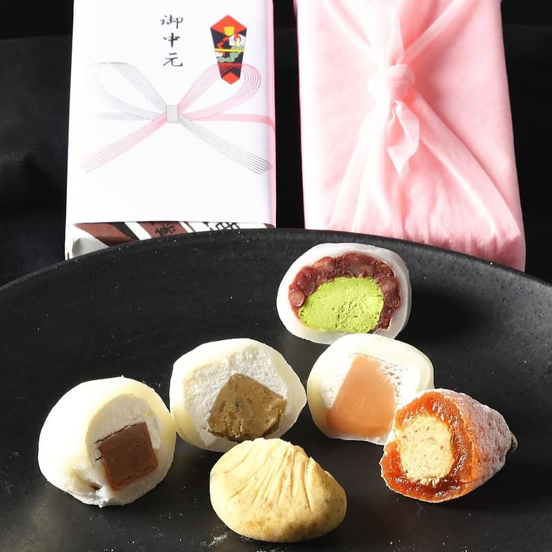 お中元 ギフト 和菓子 詰め合わせ 栗きんとん 大福 8個入