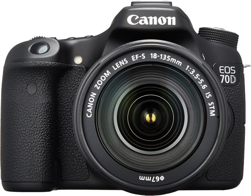 Canon デジタル一眼レフカメラ EOS70D レンズキット EF-S18-135mm ブラック