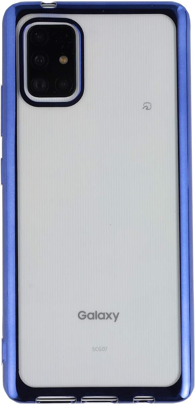 Galaxy A51 5G用 TPUソフトケース 透明 薄型 耐衝撃 カバー ギャラクシーA51
