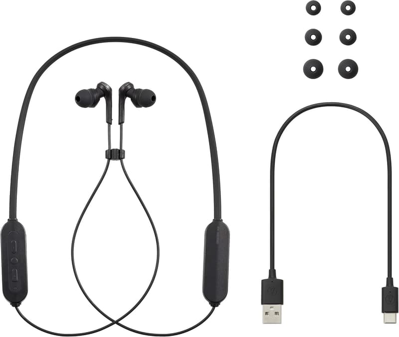 ワイヤレス低音イヤホン オーディオテクニカ ATH-CKS330XBT BK 防滴 最大20時間再生
