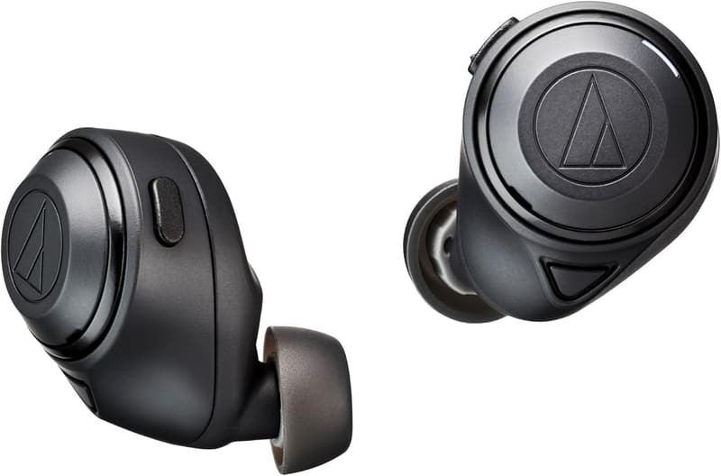 オーディオテクニカ Bluetoothワイヤレスイヤホン ATH-CKS50TW BK - ノイズキャンセリング・低遅延・最大50時間再生【国内正規品】