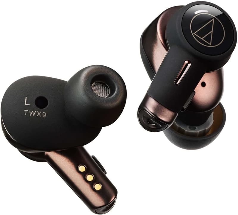 オーディオテクニカ ATH-TWX9 ワイヤレスイヤホン Bluetooth 完全ワイヤレス 最大18.5時間再生 通話品質向上 IPX4防滴性能