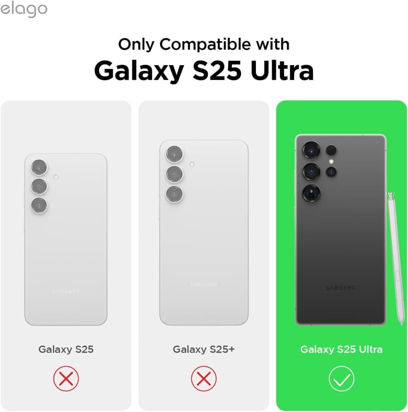 Galaxy S25 Ultra対応 シリコンケース ブラック | 耐衝撃・指紋防止・シンプルデザイン