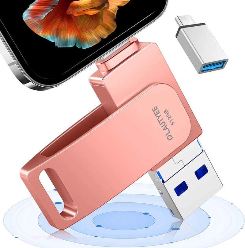 「USB3.0対応 512GB タイプCフラッシュメモリ スマホ用 写真保存 大容量」