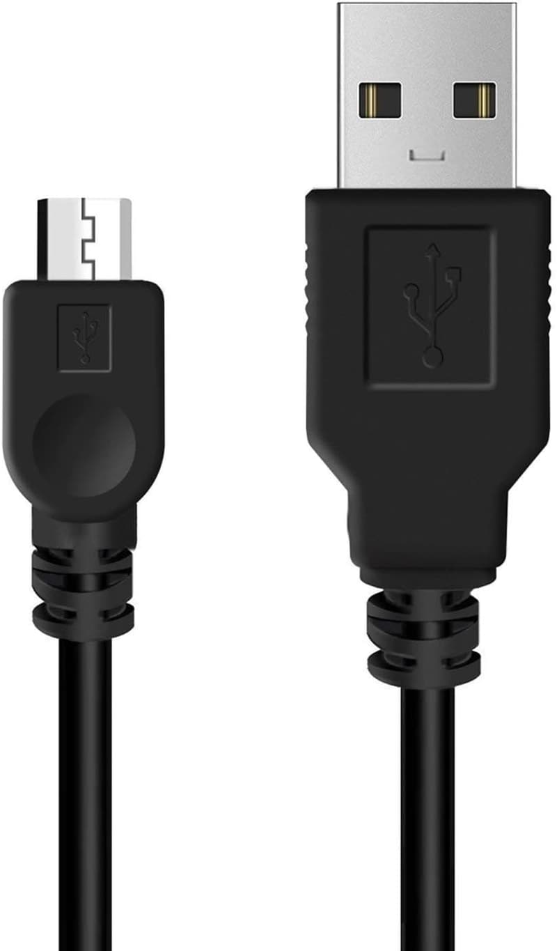 PS4コントローラー用 1.8m micro USB充電ケーブル 急速充電・データ転送対応