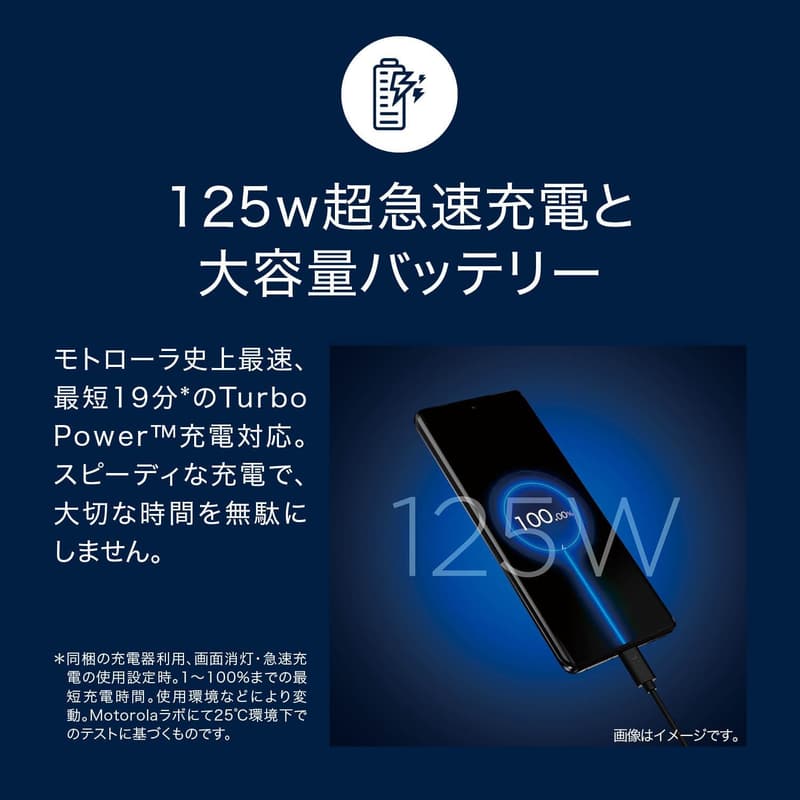 SIMフリースマホ Motorola edge 50 pro｜12GB/256GB｜ブラック｜IP68防水防塵｜大容量バッテリー 4500mAh