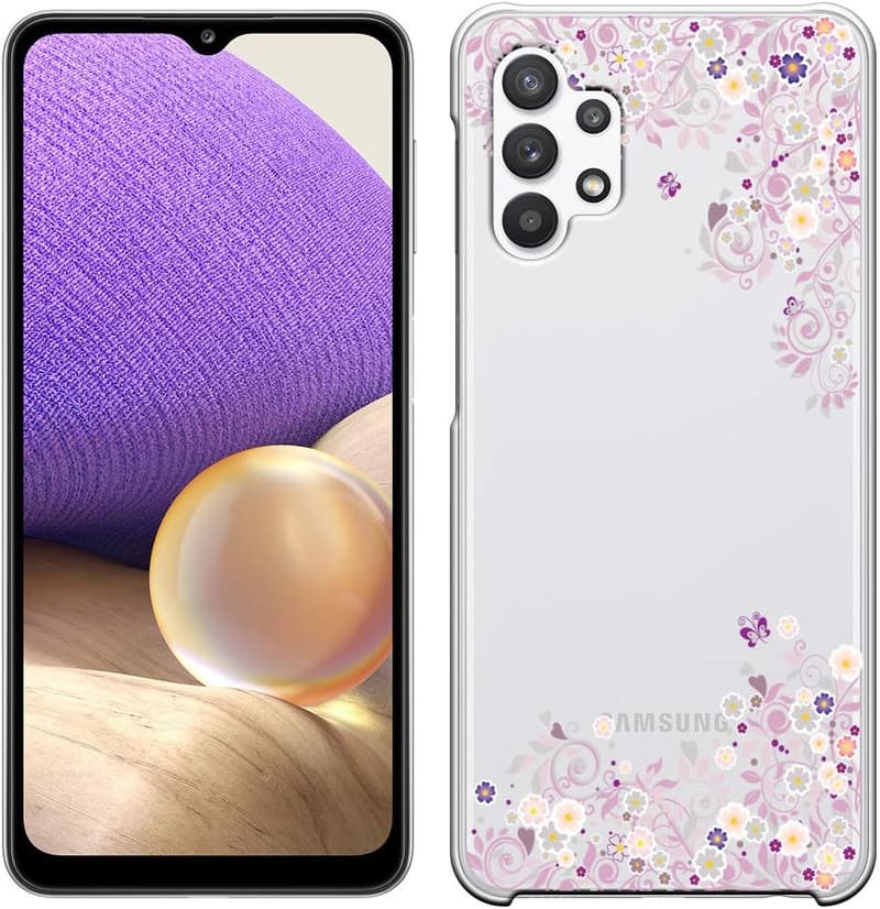 Galaxy A32 5G ケース 超薄型 軽量 耐衝撃 ワイヤレス充電/NFC対応 スマホカバー SCG08
