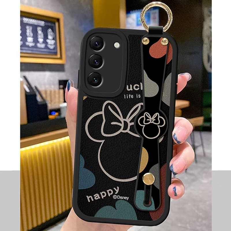 ディズニー ミッキーマウス Galaxy S22 スマホケース TPU バンパー 衝撃吸収・指紋防止・黄変防止