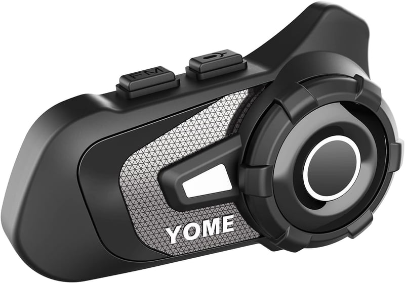 バイク用インカム S2 Plus【最大10人通話・Bluetooth 5.2・40時間連続使用】IP67防水・音楽共有・日本語音声案内・技適認証済【ヘルメット対応】