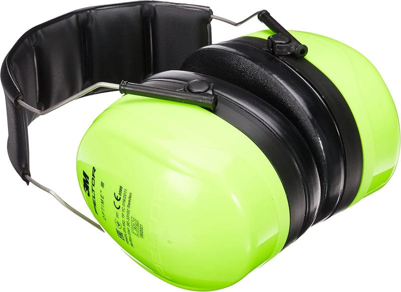 35 dB遮音、防塵ヘッドバンド付き3M PELTOR Optime IIIイヤーマフ