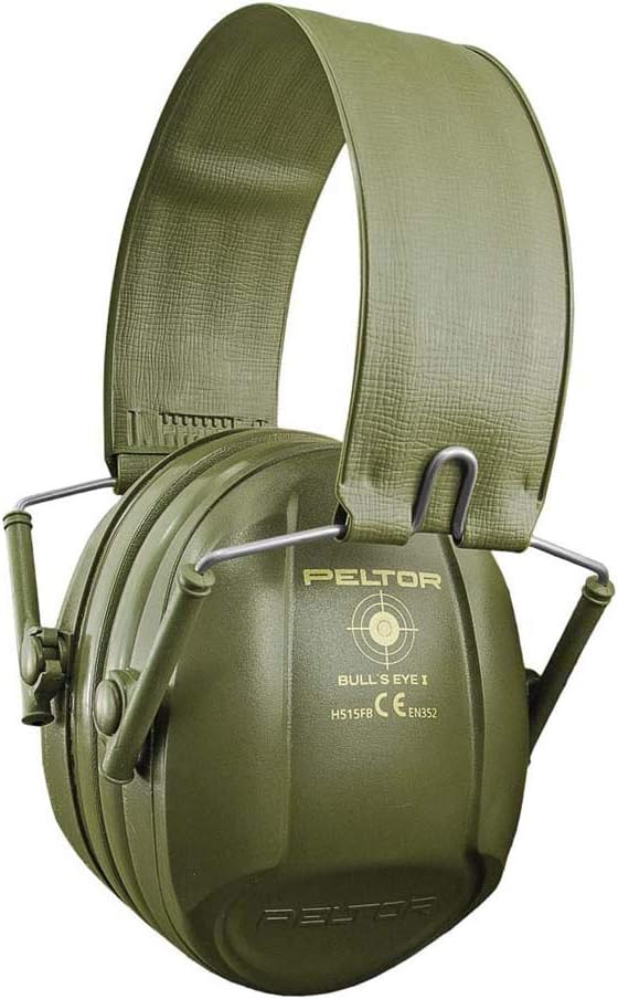 3M PELTORブルズアイI折りたたみ式イヤーマフ（27dB・グリーン）