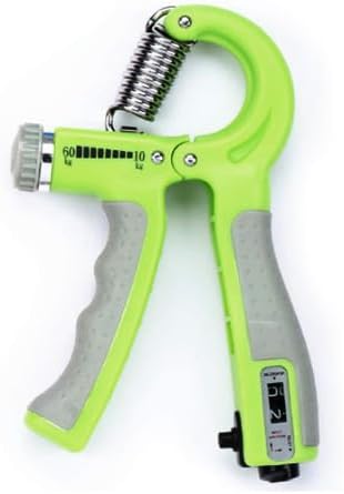 可変式握力トレーニング器具【5kg～60kg】回数カウント機能付き筋トレ・リハビリ用