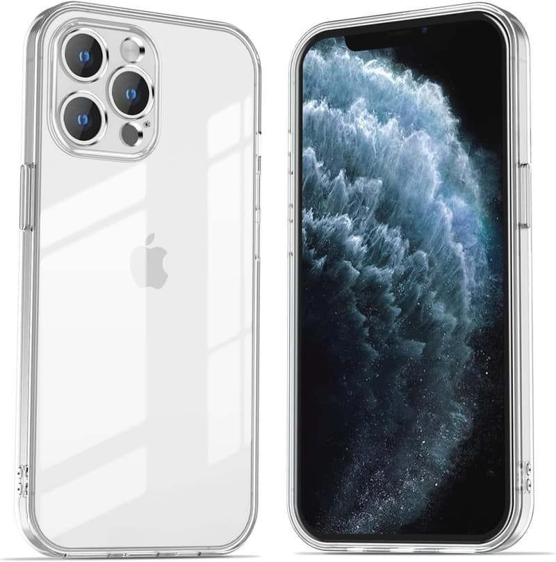 iPhone11 Pro用 極薄クリアケース 指紋防止・ワイヤレス充電対応