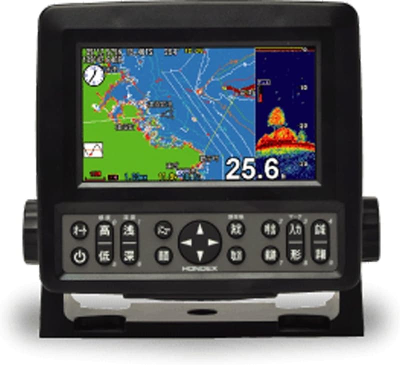 GPS魚探 HE-601GPII 5型 - HONDEX (ホンデックス)