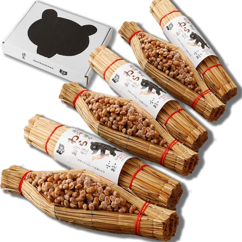 父の日・敬老の日向け くま納豆の北海道産小粒納豆 6本セット