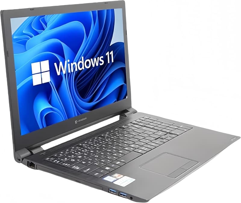 整備済み 東芝 Dynabook B65/B55 15.6型 ノートPC（Core i5/メモリ8GB/SSD256GB/Windows11/MS Office2019搭載）