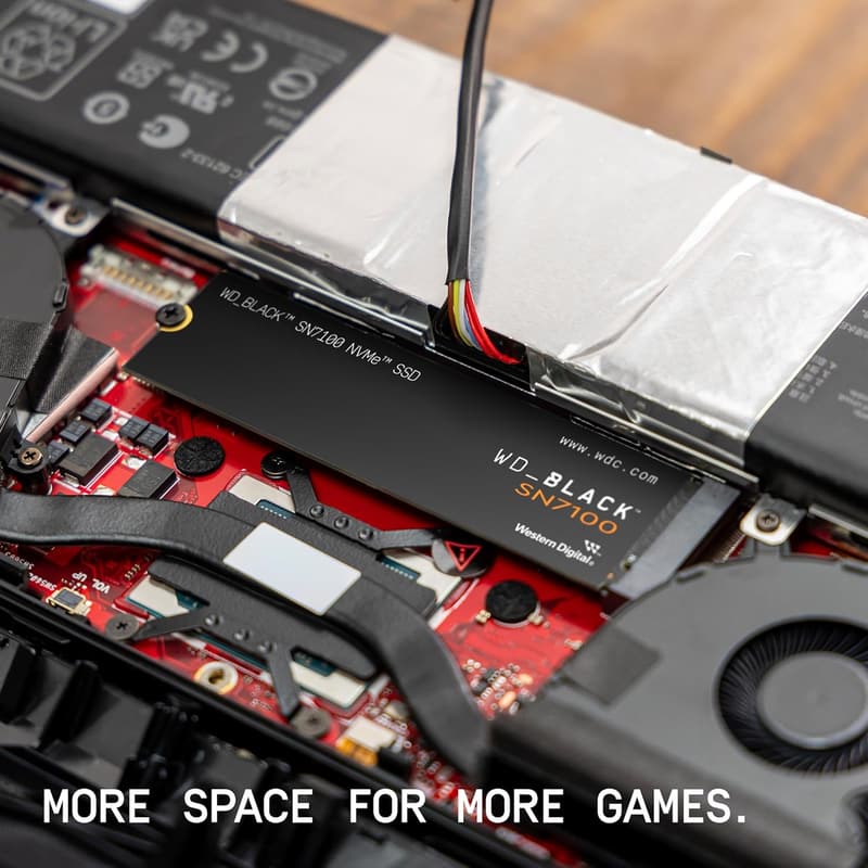 WD_BLACK SN7100 1TB NVMe SSD M.2 (2280) PCIe Gen4 5年保証